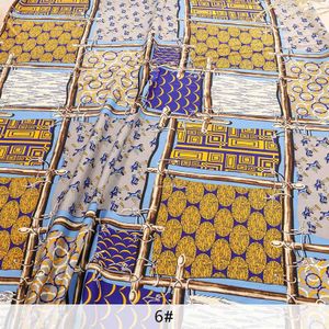 Polyester Nigeria Vintage Chiffon Stof Luipaard Gedrukt Voor Mannen En Vrouwen Zomer Barokke Shirt & Jurk TJ0312-1