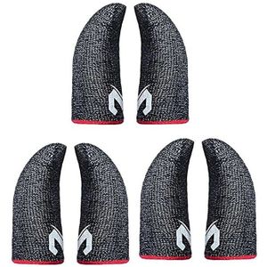 Elastische Touchscreen Vinger Mouw Naadloze Ademend Anti-Zweet Vingercondoom Voor Mobiele Telefoon Game Gdeals