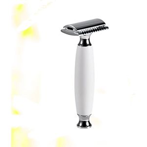 T Vorm Handleiding Scheermes Houder Handleiding Klassieke Vintage Dubbelzijdige Mannen Scheren Gezicht Scheermesjes Scheren Machine