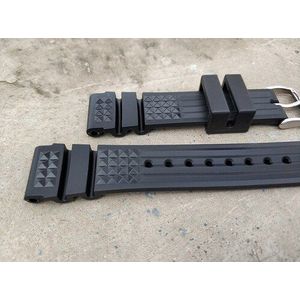 Rubber Watch Strap Waterproof Non-Dust Sbdx001/Sbbn31/Skx007 Seiko Contract Diving Watch 20/22mm