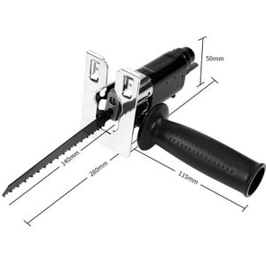 Elektrische Boor Aangepast Om Elektrische Zagen Reciprozaag Adapter Accessoire Elektrische Zagen Boor Jig Zagen Draagbare Tool