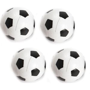 Nieuw 4 stks/set 32mm Plastic Voetbaltafel Tafelvoetbal Bal Fussball Kinderen Kids Speelgoed FMS19