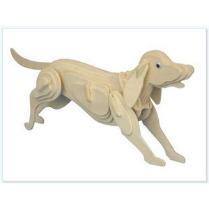 3D Houten Puzzel-Hond