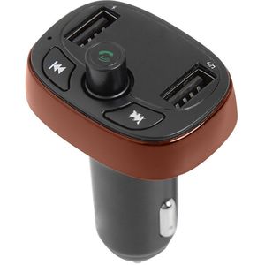 Vodool 12-24V Dual Usb Charger Fm-zender 3.4A Bluetooth Handsfree Car Kit Draadloze Fm Modulator Tf Card U Disk MP3 Speler