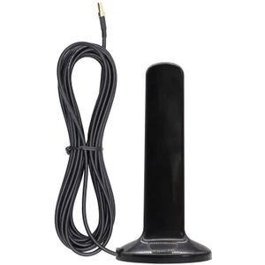 Gsm 4G 5G Antenne Outdoor 600-6000Mhz 12dBi High Gain Omni Magnetische Sucker Antenne Sma Male TS9 CRC9 Voor Router Modem