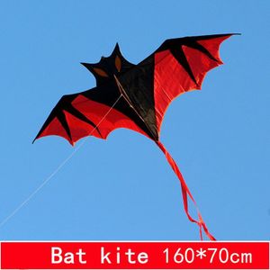 1.6m bat vliegeren lijn ripstop nylon outdoor speelgoed vliegers voor volwassenen aqui lone reel tas parafoil vogel kite board sport