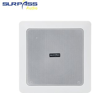 Volledige Bereik 3/6W Waterdichte Plafond Luidspreker Huishoudelijke Ingebed 6Inch Passieve Luidsprekers Openbare Adres Achtergrond Muziek Luidspreker