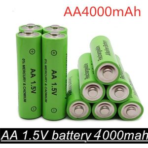 1.5Vaanew Aa Oplaadbare Batterij 4000Mah 1.5V Alkaline Oplaadbare Batery Voor Led Licht Speelgoed Mp3