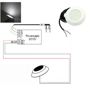 Onderwater Verlichting Rgb Led Zwembad Licht Hars Gevuld Piscina Wandmontage Focopool Lamp 12V IP68 9W Vijver verlichting