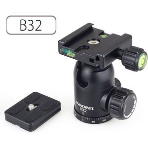 Universele Camera Statief Ball Head Voor Fotografie Panoramisch Goede Aluminium Balhoofd Met Arca-Swiss Quick Release Plaat