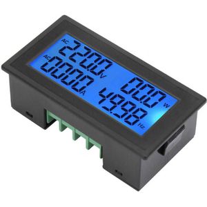 YB5140DM Multi Functie Ac Ampere Meter Voltmeter 0 ~ 20A Digitale Display 60 ~ 500V Meten Elektrische Parameters meting