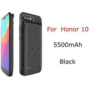 5500Mah Batterij Case Voor Honor 8 9 10 Lite Power Externe Opladen Case Voor Huawei P30 P20 lite Pro Power Bank Case