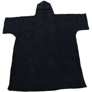 Nieuws Surf Poncho Blauw/Zwart Wetsuit Veranderende Gewaad Poncho Handdoek Met Kap Voor Zwemmen, Strand Sport, 100% Katoen Oversize Volwassen