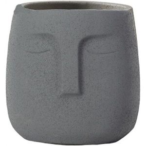 Nordic Menselijk Gezicht Keramische Vaas Bloempot Zen Succulent Groene Plant Pot