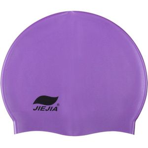 Top Kleurrijke Regenboog Badmuts Silicone Waterdichte Zwemmen Caps Voor Vrouwen Kids Dames Zwembad Hoed Jiejia Jaguar