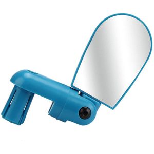 Fiets Achteruitkijkspiegel Stuur Spiegels Fietsen Achteruitrijcamera Mtb Bike Siliconen Handvat Achteruitkijkspiegel Fietsen Achteruitkijkspiegel Stuur Spiegel