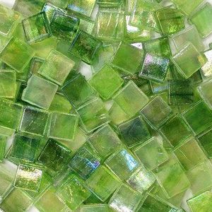 100G Gemengde Kleur Vierkante Helder Glas Mozaïek Tegels Voor Diy Ambachten Mozaïek Maken Kinderen Puzzel Art Transparante Steen 1.5cm * 1.5 Cm