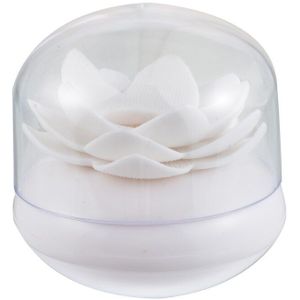 1pc Tandenstoker Houder Lotus Wattenstaafje Doos Creatieve Katoen Bud Holder Case Coverless Decoratieve Doos Huishoudartikelen Druk Tandenstoker Box
