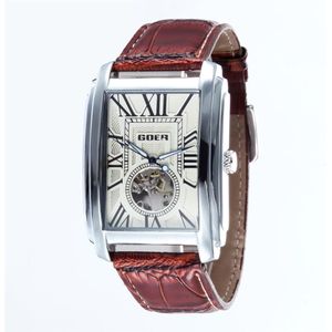 Relogio Masculino Rechthoek Horloges Mannen Horloges Goer Automatische Mechanische Horloges Goedkope Prijs