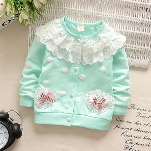 Baby Kids Meisjes Lange Mouwen Tops Jassen Warme Herfst Winter Hoodies Sweatshirts Babykleding