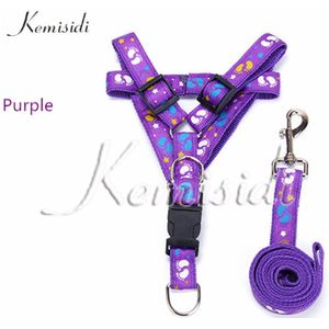 Kemisidi Hondenriem Halsband Pet Harness Voor Grote En Kleine Honden Huisdier Producten Riemen Set Voor Huisdieren Hond Accessoires Kat kragen