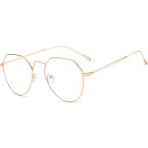 Bril Anti Blauw Licht Brilmontuur Ultralight Metalen Ronde Optische Sepectacles Mannen Vrouwen Computer Bril Brillen Eyewear