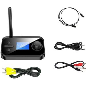 Bluetooth 5.0 Audio Zender Ontvanger Met Mic Stereo Optische Coaxiale Aux 3.5Mm Jack Rca Draadloze Adapter Tv Luidspreker