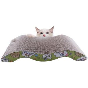 Kat Krasraad Pad Slijpen Nagels Interactieve Beschermen Meubels Kat Speelgoed Groot Formaat Speelgoed Kartonnen Bed Pad Voor Pet Cat