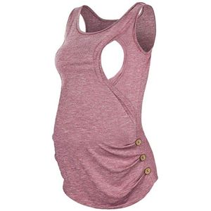 Enxi Borstvoeding Kleren Zwangere Kleding Vrouwen Moederschap Mouwloze Comfy Verpleging Baby Vest Zwangerschap Borstvoeding Top