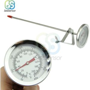 Roestvrij Staal Vlees Thermometer Oven Koken Bbq Probe Thermometer Voedsel Vlees Gauge Keuken Koken Gereedschap 200 Celsius