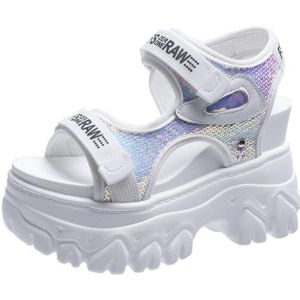 Sport Oude Schoenen Sandalen Vrouwen Zomer All-Match Dikke Zolen Klittenband Zachte Zolen Lichtgewicht sandalen Platform Schoenen