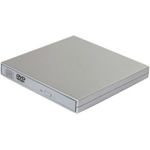 Externe Dvd Drive Usb 2.0 Cd Burner Cd/Dvd Optische Drive, slanke Draagbare Dvd Cd Rom Brander Schrijver Duplicator Voor Laptop Pc