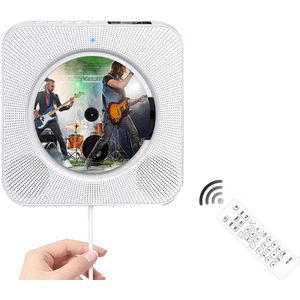 KC-809 Muur Gemonteerde Cd-speler Bluetooth Speaker Draagbare Home Audio Boombox Met Afstandsbediening Fm Radio