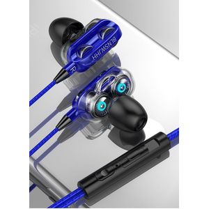 Voor Iphone Xiaomi Samsung Huawei In-Ear Wired Oortelefoon 3.5Mm Oordopjes Koptelefoon Muziek Sport Gaming Headset Met Microfoon stereo