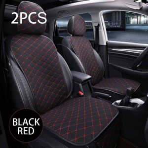 Vlas Autostoel Cover Protector Auto Voorkant Rear Seat Cover Rugleuning Zitkussen Pad Auto Auto Interieur Voor Truck Suv of Van