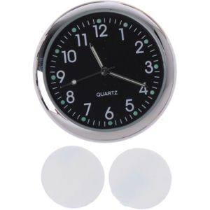 Universele Auto Klok Stick-On Elektronische Horloge Dashboard Noctilucent Decoratie Voor Suv 'S