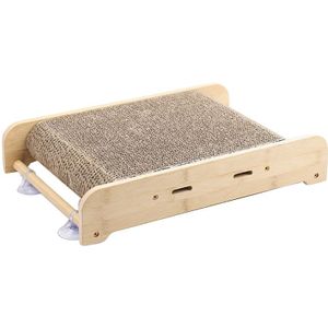 Kat Krasraad Golfdocument Duurzaam Kat Scratcher Toy Slijpen Nagels Lounge Bed Mat Met Zuignap Kat Speelgoed