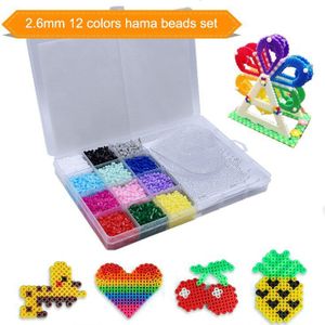 2.6Mm Kralen 6500Pcs 12 Kleur Hama Kralen Voor Kids Iron Kralen Diy Puzzels Handgemaakte Speelgoed Meisjes Speelgoed voor 8 Jaar