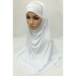 2 Stuks Moslim Modal Katoen Hoofddoek Cap Amira Hijab Wrap Shawl Islamitische Ramadan Gebed Hoofddeksels Arabische Vrouwen Aanbidding Tulband Jilbab