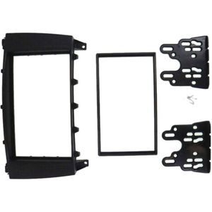 Auto Radio Fascia Inbouwen 2Din Frame Panel Kit Voor Mercedes Benz C Klasse W203 Glk-Klasse C209 2005