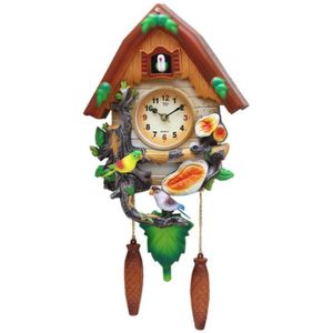 Creatieve Koekoeksklok Woonkamer Wandklok Vogel Cuckoo Wekker Kinderkamer Hanger Kerst Jaar Decoratie