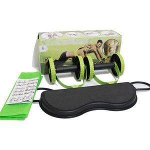 Ab Roller Wiel Roller Buik Oefeningen Apparatuur Taille Afslanken Trainer Voor Buikspieroefening Home Gym