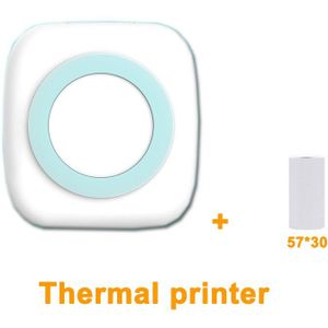 Thermische Printer Mini Draadloos Bluetooth 200Dpi Foto Label Note Draagbare Printer Afdrukken Usb Draagbare Mini Thermische Printer