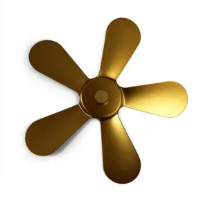 Ecofan 810CAXBX Warmte aangedreven houtkachelventilator, zwart