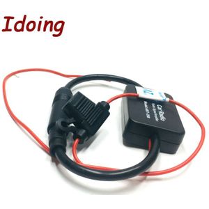 Idoing Voor Universal 12V Auto Radio Fm Antenne Signaal Amp Versterker Booster Voor Mariene Auto Voertuig Boot 330mm Fm Versterker