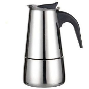 2/4/6/9 Cups Koffiezetapparaat Pot Roestvrij Staal Mokka Espresso Latte Kookplaat Filter Moka Koffiezetapparaat Koffie pot Voor Keuken