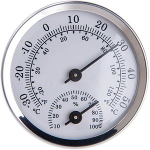 Didihou Thermometer & Hygrometer Voor Sauna Huishouden Wandmontage Temperatuur Vochtigheid Meter