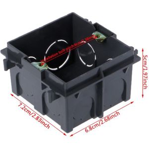 86-Type Pvc Junction Box Wall Mount Cassette Voor Schakelaar Socket Base