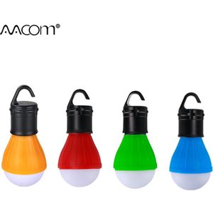 Draagbare Lantaarn LED Diode Tent Licht Waterdicht Camping Lamp Outdoor Noodverlichting 3 * AAA Batterij Aangedreven Vier Kleuren