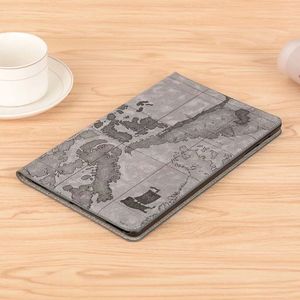 World Map Flip Stand Leather Magneet Funda Capa Shell Cover Capa Case Voor Samsung Galaxy Tab Een 10.1 Inch t515 T510 SM-T515